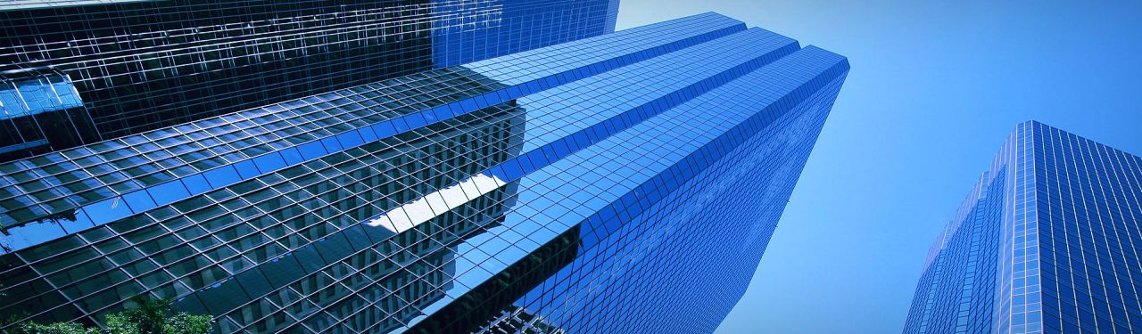 cool offices and commercial buildings blue web header